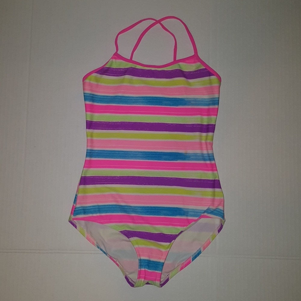 Girls One Piece Bathing Suit